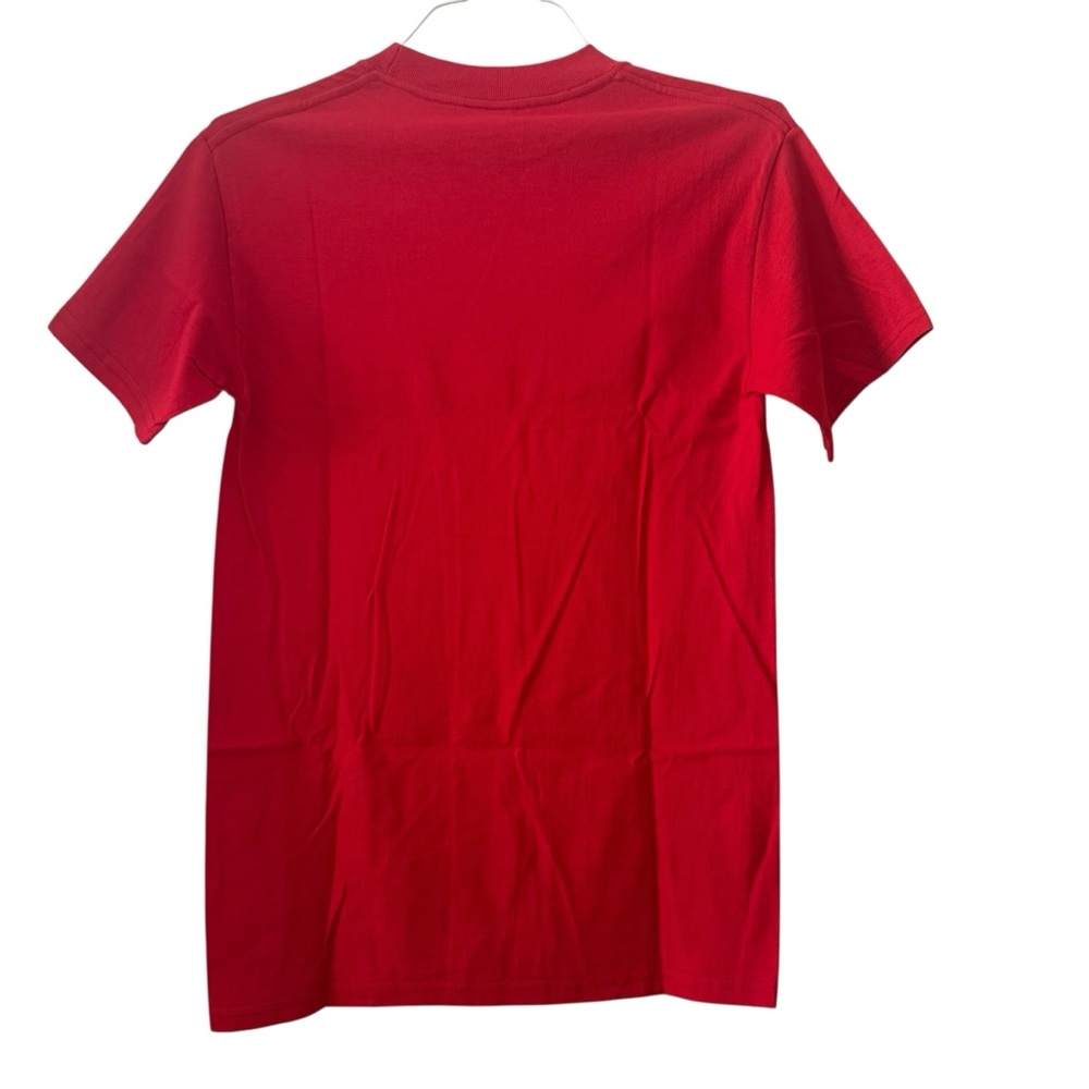 NEW Vintage Eddie Van Halen Red Graphic T Shirt Men’s Small Unisex M & O Knits - Picture 5 of 9